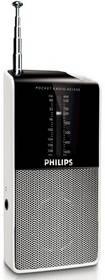 Radiopřijímač Philips Pocket radio AE AE1530 černý/stříbrný