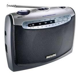 Radiopřijímač Philips Portable radio AE 2160 stříbrný