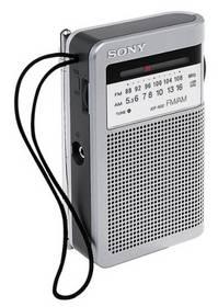 Radiopřijímač Sony ICF-S22 (ICFS22.CEV) stříbrný