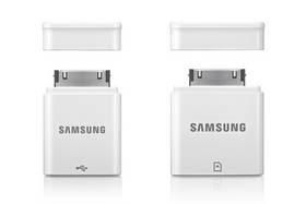 Redukce Samsung EPL-1PLR P30pin - USB a SD pro Galaxy Tab a Tab 2 (EPL-1PLRWEGSTD) bílá