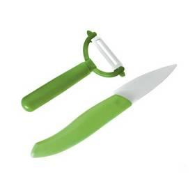 Sada kuchyňských nožů VETRO-PLUS 25CK092DG zelený