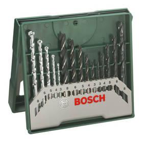 Sada nářadí Bosch 15dílná minivrtáků X-Line