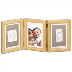 Sada pro otisk Baby Art Double Print Frame Natural