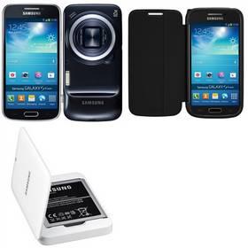 Set výrobků Samsung Galaxy S4 Zoom (C1010) + EF-GGS10FB + EB-K740AE