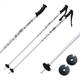Sjezdové hole Sulov CALTER X-SKI 120 cm bílé