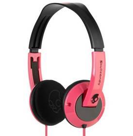 Sluchátka Skullcandy UPROCK (140913) černá/růžová