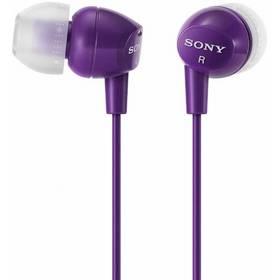 Sluchátka Sony MDR-EX10LP fialová (vrácené zboží 4486000727)