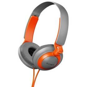 Sluchátka Sony MDR-XB200D oranžová