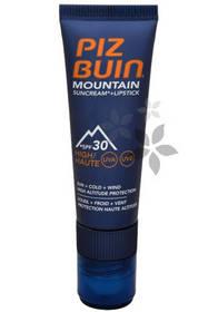 Sluneční krém SPF 30 a ochranný balzám na rty SPF 30 2 v 1 (Mountain Combi 