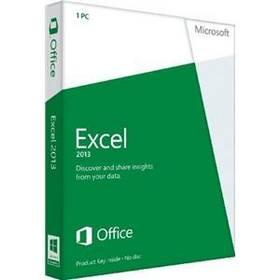 Software Microsoft Excel 2013 CZ 32/64-bit (065-07562)