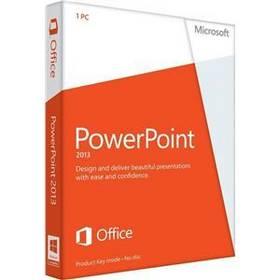 Software Microsoft PowerPoint 2013 CZ 32/64-bit (079-05882)