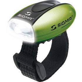 Svítilna Sigma Sport MICRO C3 bílá/zelená