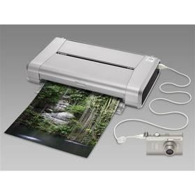 Tiskárna inkoustová Canon PIXMA iP100 + baterie (1446B029) šedá