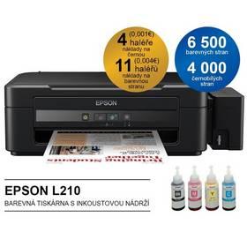 Tiskárna multifunkční Epson L210 CIS (C11CC59301) černá