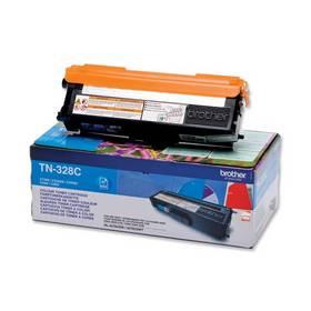 Toner Brother TN-328C, 6000 stran (TN328C) modrý