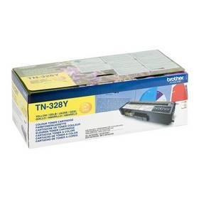 Toner Brother TN-328Y, 6000 stran (TN328Y) žlutý