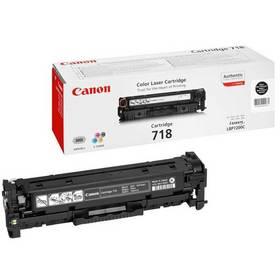 Toner Canon CRG-718Bk, 3,4K stran (2662B002) černý