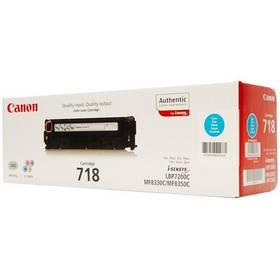 Toner Canon CRG-718C, 2,9K stran (2661B002) modrý