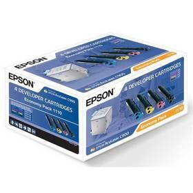 Toner Epson S051110, 1*4,5K, 3*1,5K stran (C13S051110) černý/červený/modrý/žlutý