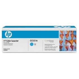 Toner HP CC531A, 2,8K stran (CC531A) modrý