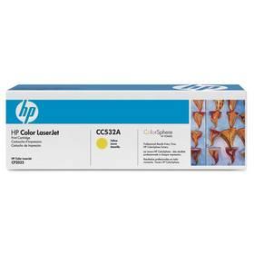 Toner HP CC532A, 2,8K stran (CC532A) žlutý