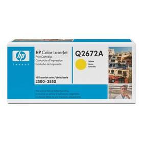 Toner HP Q2672A, 4K stran (Q2672A) žlutá