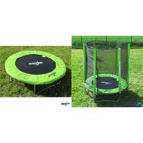 Trampolínový set Masterjump SET 182 cm + Ochranná síť Masterjump na trampolíny 182 cm zelená barva