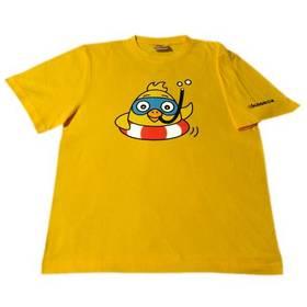 Tričko Kuře bez límečku dětské vel. 132 , motiv potápěč žluté