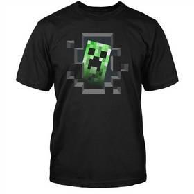 Tričko Minecraft Creeper inside dětské 140 (9 - 11let) (JX2517YMNC-10)