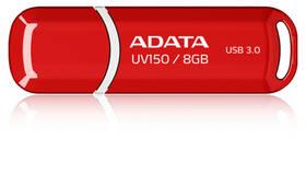 USB flash disk A-Data DashDrive UV150 8GB (AUV150-8G-RRD) červený
