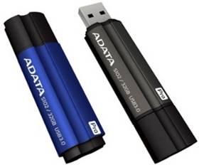 USB flash disk A-Data Superior Pro S102 64GB (AS102P-64G-RBL) modrý/hliník