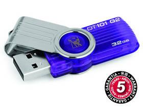 USB flash disk Kingston DataTraveler 101 32GB (DT101G2/32GB) fialový