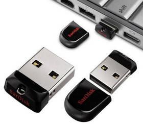 USB flash disk Sandisk Cruzer Fit 4GB (114709) černý