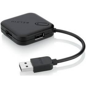 USB Hub Belkin USB2.0  4-port Ultra-Mini Travel (F5U407cwBLK) černý