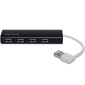 USB Hub Belkin USB2.0 4-port Ultra-Slim (F4U042qebAPL) černý