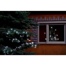 Vánoční dekorace venkovní souprava 200 LED žárovek KKL 208, bílé