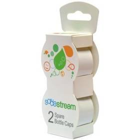 Víčko SodaStream na plastové láhve, bílé (2ks)