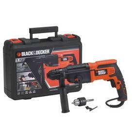 Vrtací kladivo Black-Decker KD750KC