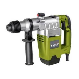 Vrtací kladivo EXTOL CRAFT 401231, SDS plus, 1250 W, 4 J zelené