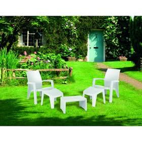 Zahradní nábytek Allibert LAGO MAXI relax bílé