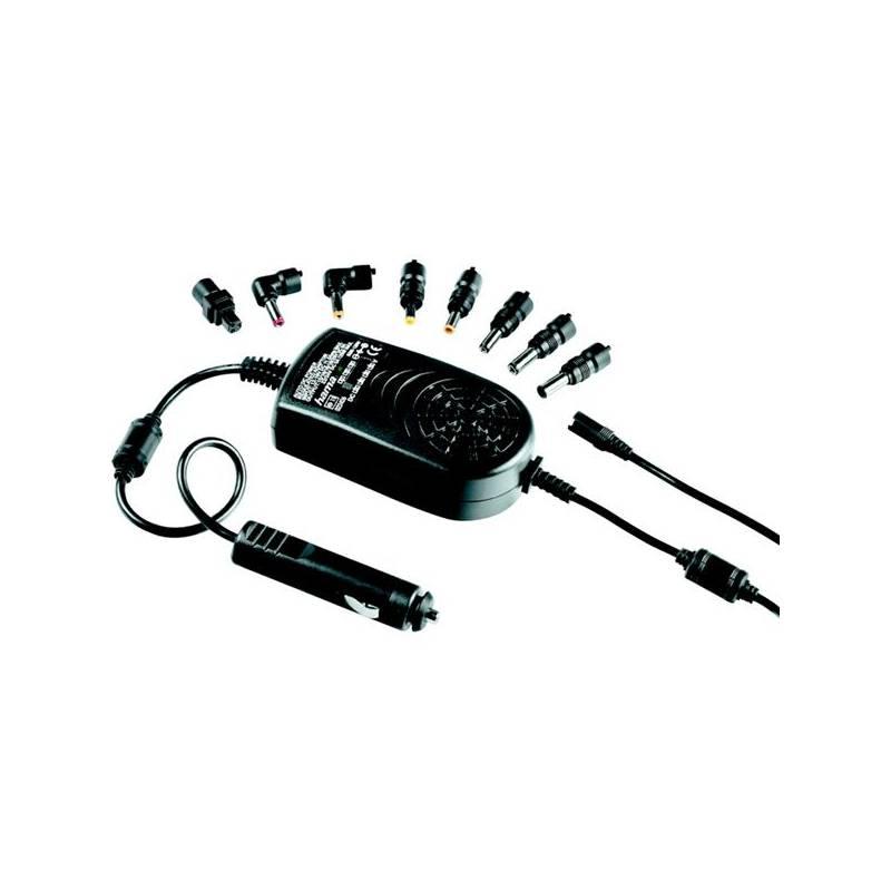Adaptér Hama pro notebooky do auta (39726) černý, adaptér, hama, pro, notebooky, auta, 39726, černý