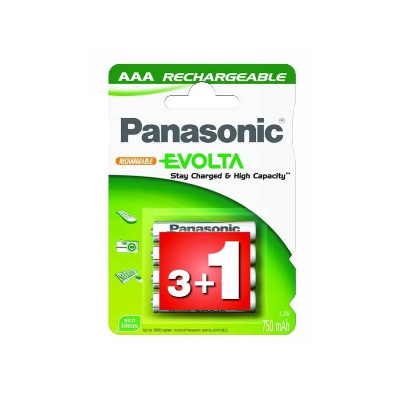 Akumulátor Panasonic R03 EVOLTA, 750NiMH, P03E/4BC, akumulátor, panasonic, r03, evolta, 750nimh, p03e, 4bc