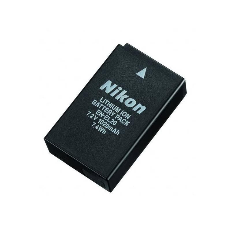 Akumulátor pro video/foto Nikon EN-EL20 pro Nikon J1 černý, akumulátor, pro, video, foto, nikon, en-el20, černý