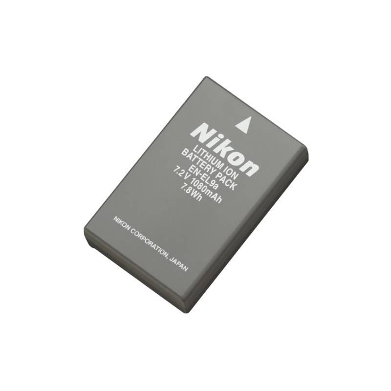 Akumulátor pro video/foto Nikon EN-EL9a pro D5000/D3000 šedý, akumulátor, pro, video, foto, nikon, en-el9a, d5000, d3000, šedý