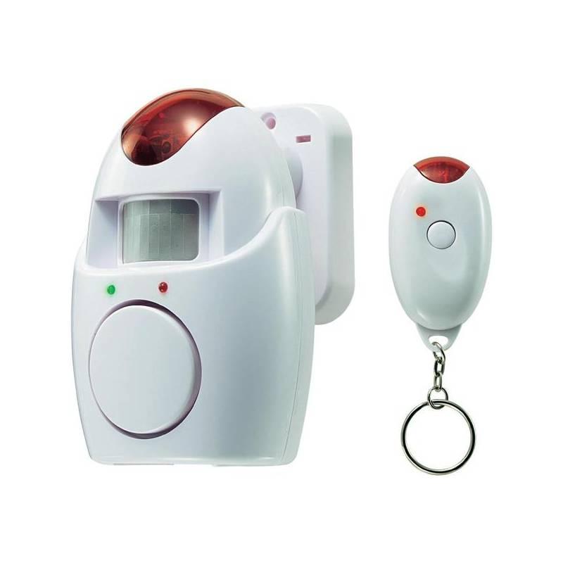 Alarm Conrad nástěnný, s PIR a dálkovým ovládáním, alarm, conrad, nástěnný, pir, dálkovým, ovládáním