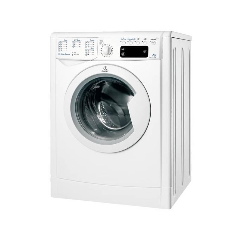 Automatická pračka Indesit Giugiaro IWE 81282 BC ECO EU bílá, automatická, pračka, indesit, giugiaro, iwe, 81282, eco, bílá