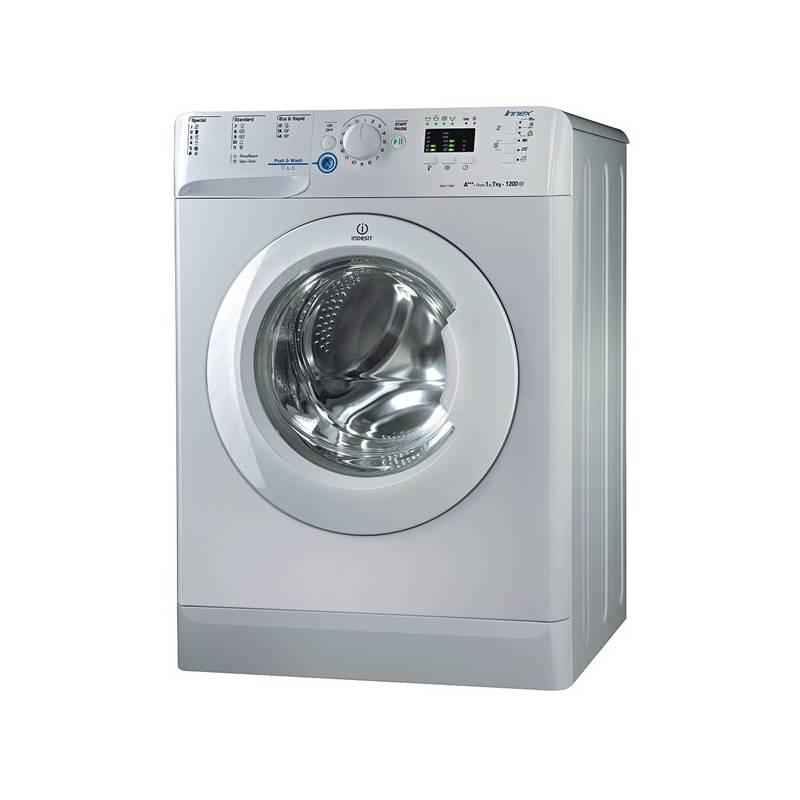 Automatická pračka Indesit XWA 71283X W EU bílá, automatická, pračka, indesit, xwa, 71283x, bílá