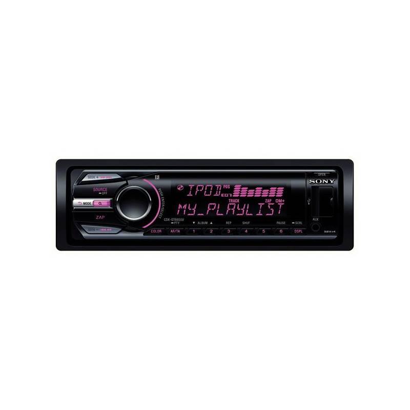 Autorádio s CD Sony CDX-GT660UV, CD/MP3, USB (CDXGT660UV.EUR), autorádio, sony, cdx-gt660uv, mp3, usb, cdxgt660uv, eur