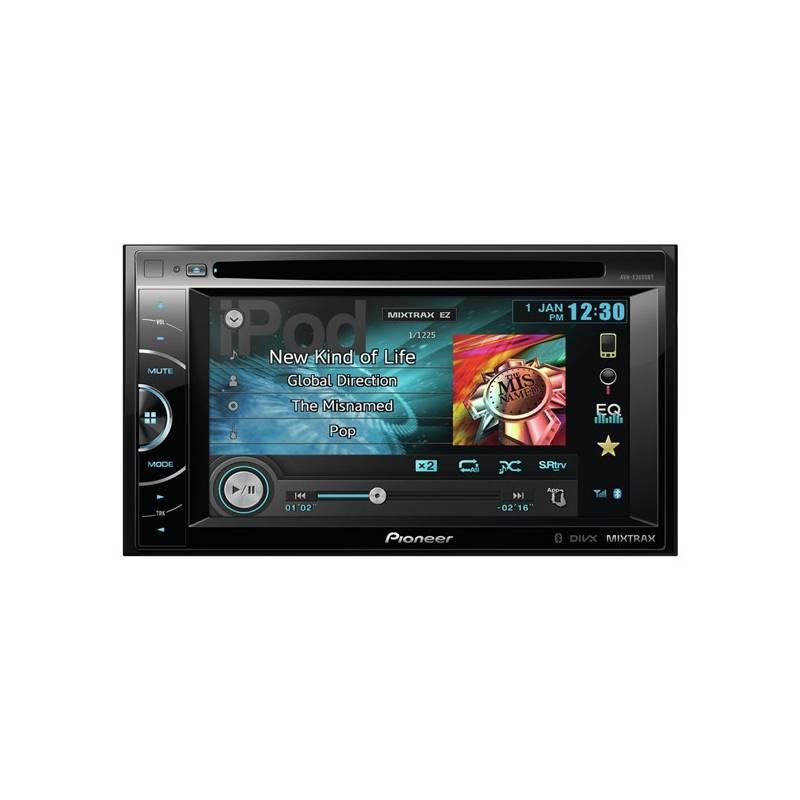 Autorádio s DVD Pioneer AVH-X2600BT černé, autorádio, dvd, pioneer, avh-x2600bt, černé