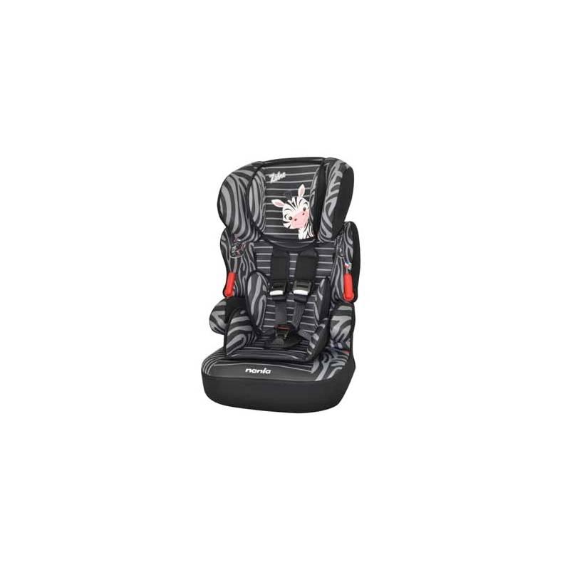 Autosedačka Nania Beline SP Zebre 9-36 kg černá/šedá, autosedačka, nania, beline, zebre, 9-36, černá, šedá